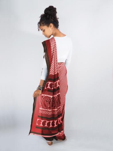 Indischer Sari "Madhuparna"